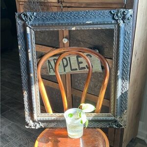 Antique Large Ornate Frame